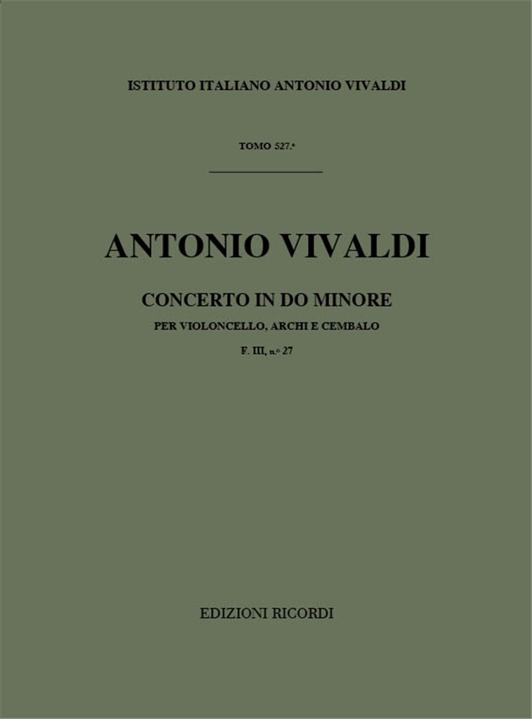 Concerto In Do Min. RV 402
